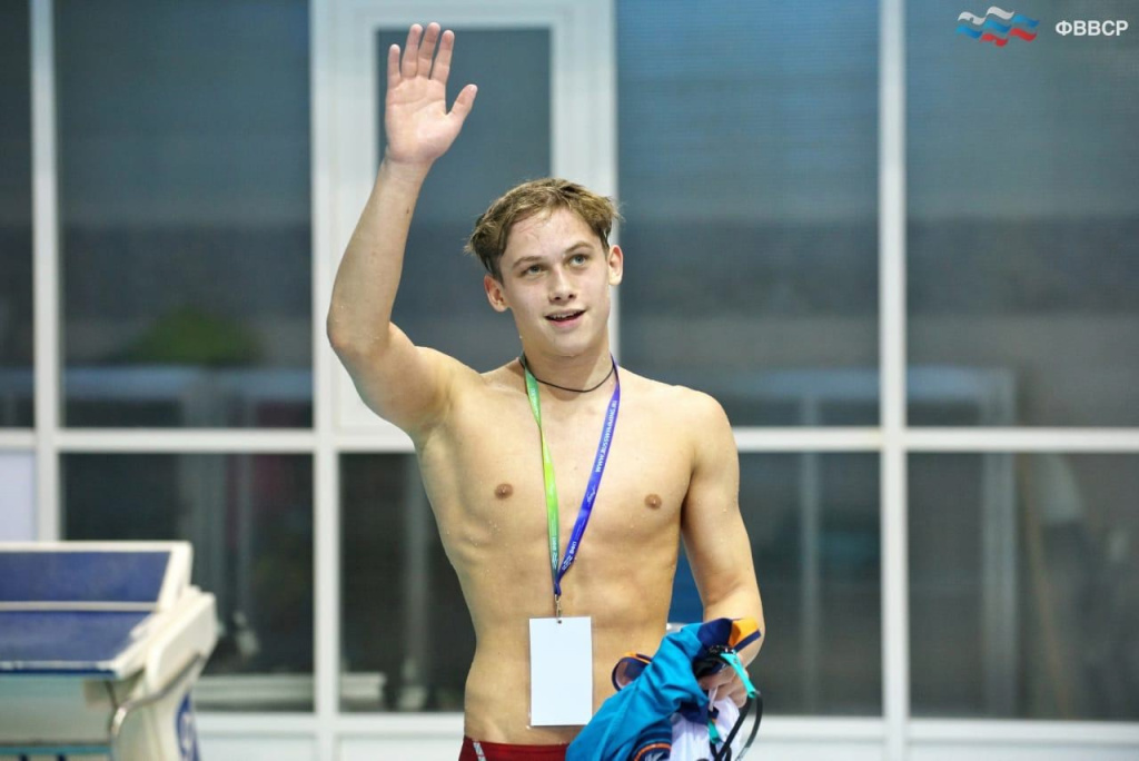Andrey Filipec swim winner
