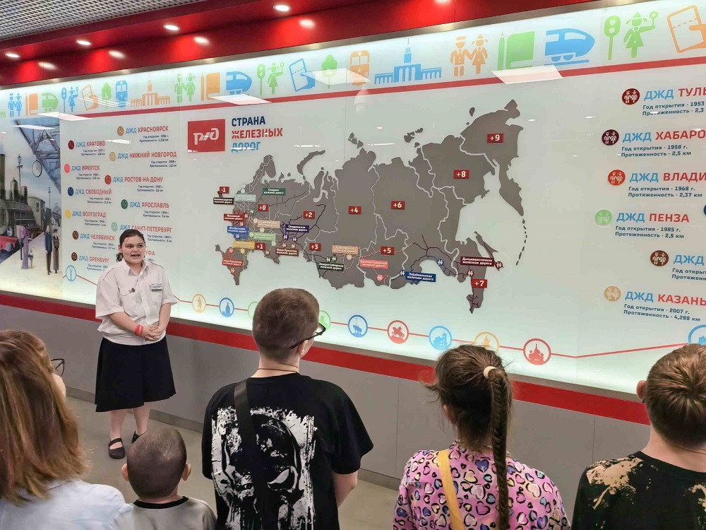 Children railway Rostov