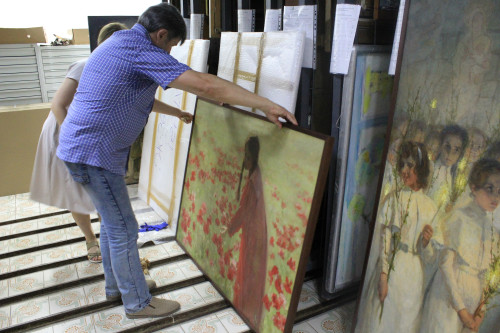 Taganrog paintings saved